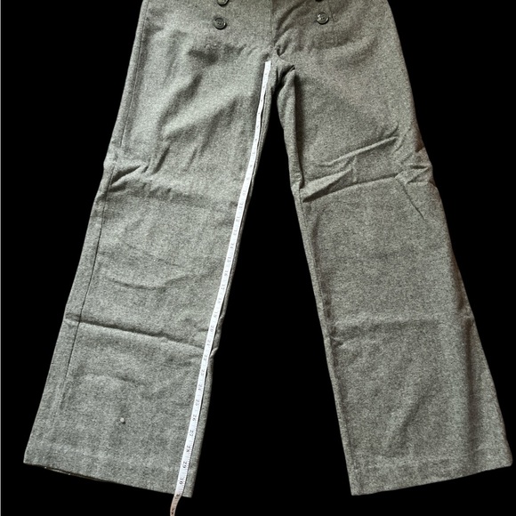 Grey wool slacks size 10 - Picture 3 of 3